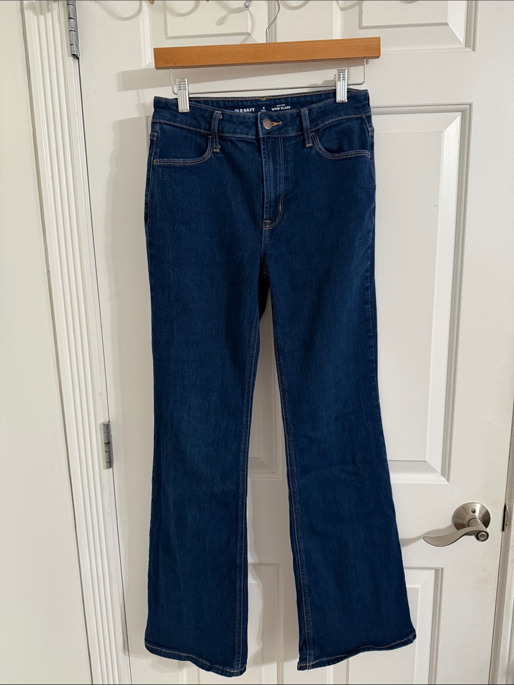 Old Navy Dark Blue Flare Jeans